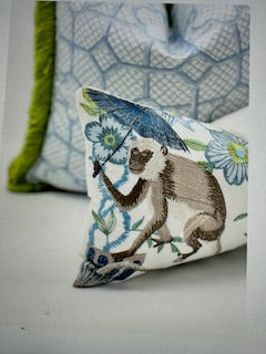 Cheeky Monkey color Island embroidery Pindler