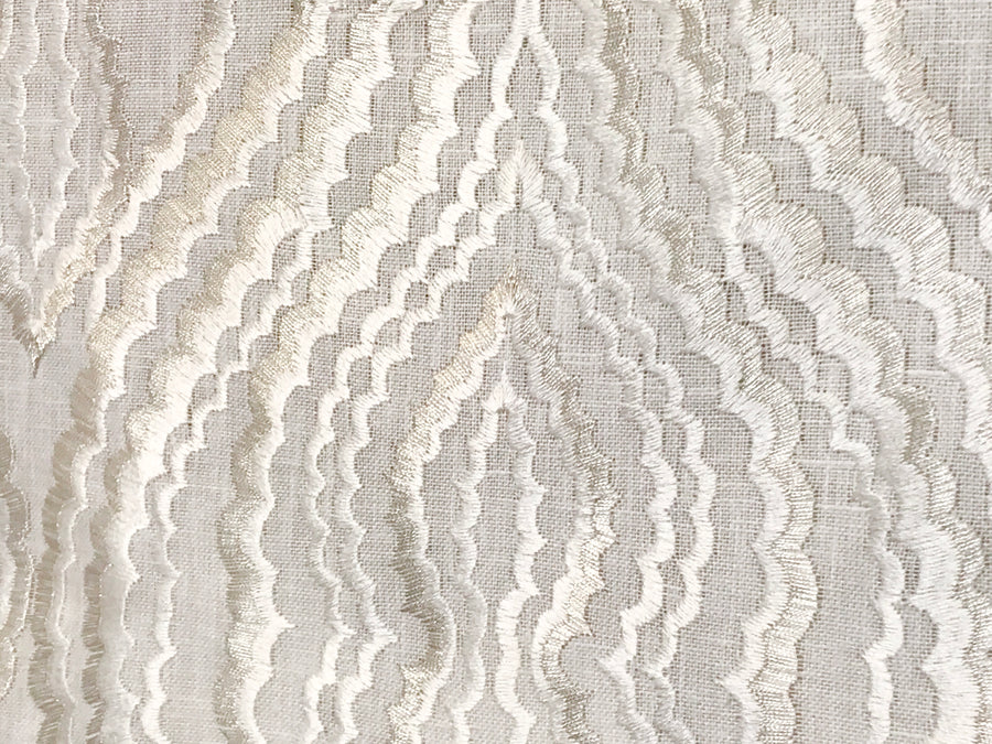 Palazo Off White Drapery Embroidery