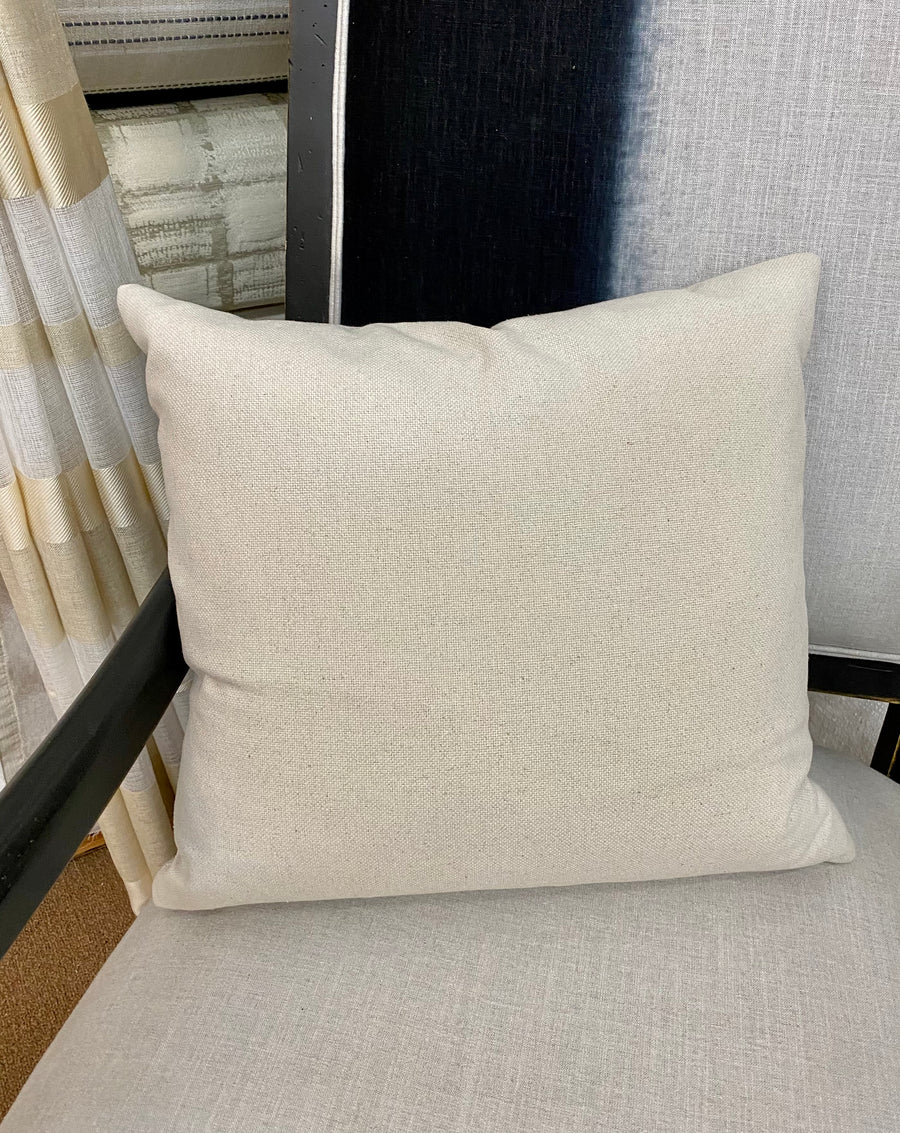 Solid Taupe Sheen Pillow