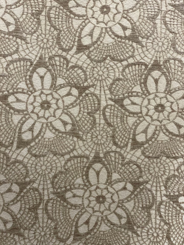 Taupe Floral Covington