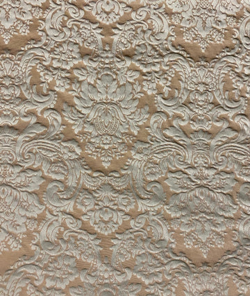 Taupe Damask